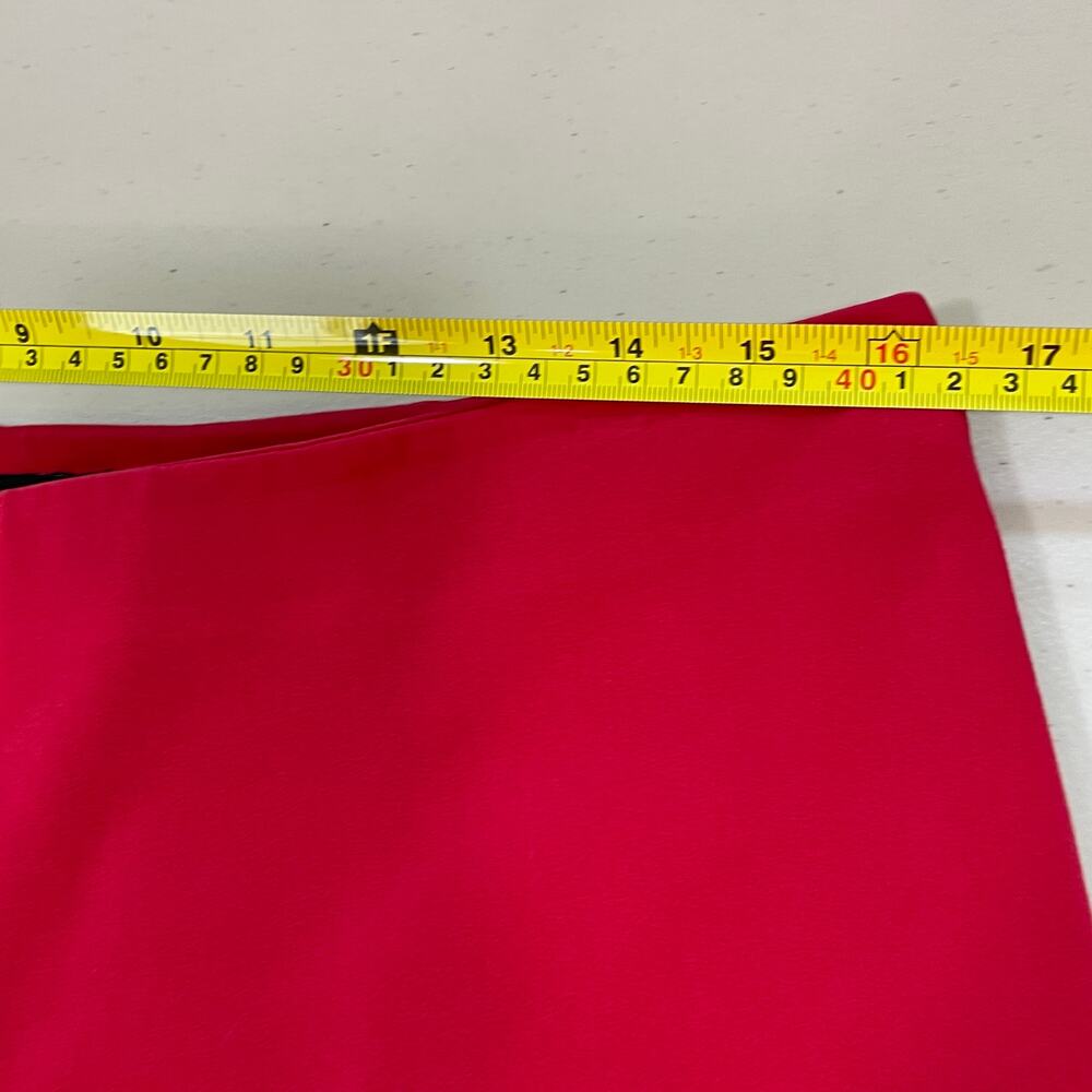 Estelle and Finn Red Stretch Tapered Leg Pants Slacks Leggings 10 - Picture 8 of 12